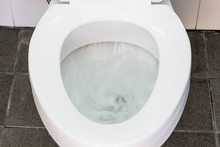 Hard water may cause the toilet to keep clogging for no reason.